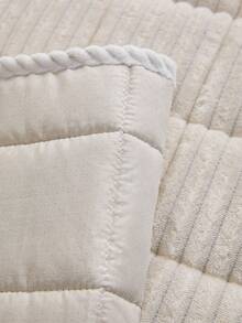 1 件简约绗缝天鹅绒沙发垫套，宠物友好且加厚 - 适合 1/2/3/4 座沙发，防滑客厅组合沙发套，宽松座垫套，可机洗