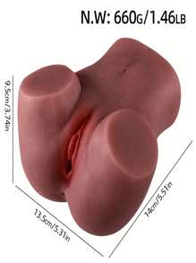 Muñeca sexual realista masculina, juguete sexual con orificio vaginal y anal para hombres
