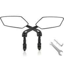 1pc 360° Adjustable Bicycle Rearview Mirror, Suitable For Bicycles, Electric Bikes, Skateboards And Snow Bikes
