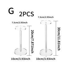 1set Simple Plastic Storage Holders, Useful Creative Hat Racks For Home