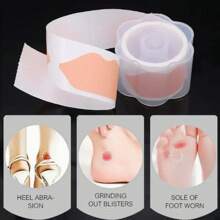 1 Pack Of 30 Pcs Gel Heel Protectors - Sticky Blister Pads With Shoe Lining, Foot Care Cushion Pads