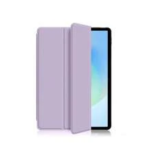 1 Pc Tablet Case For Honor Pad X9 11.5-Inch ELN-W09 Three Fold Support Leather Case 2023 Honor X8 Pro Silicone Soft Shell With Protective Smart Cover Purple Mint Green Black