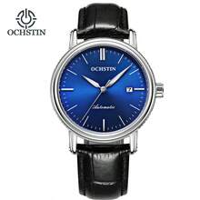 OCHSTIN Herrenuhren Mechanische Automatik Lederarmband Business Auto Datum Männliche Armbanduhr Gentleman Wasserdicht Mode Uhr Geschenk Für Männer