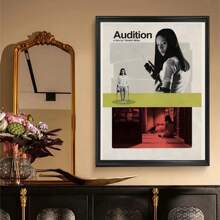 1PC Posters Home Room Bar Cafe Decor Art Wall Painting Picture Optional Frame