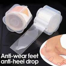 1 Pack Of 30 Pcs Gel Heel Protectors - Sticky Blister Pads With Shoe Lining, Foot Care Cushion Pads