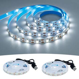 DC 5V Flexible LED Strip Light SMD 2835 White Warm White Blue Green LED Strip For Living Room Bedroom Decoration