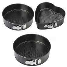 Kit Forma De Bolo Assadeira Forma Fundo Removível Antiaderente Para Cozinha Alta Qualidade Premium
