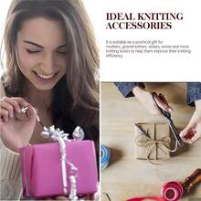 1 PC Wooden Yarn Bowl Woolen Knitting Storage Basket Organizer With Handmade Holes Prevent Slippage Storage Bag For Craft Crochet Kit DIY Arts Weaving Tool