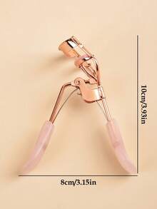 15件套玫瑰金透明粉色手柄睫毛夹、睫毛刷、睫毛夹替换垫套装，睫毛化妆工具套装，家用和商用一体化睫毛解决方案，方便旅行携带，价格实惠的化妆工具，女士礼物，情人节礼物 - 彩色 - 查看 5