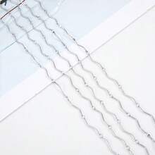 1米时尚不锈钢S形链条，适用于DIY手工手链项链颈链珠宝配饰 - 鏈條 - 查看 7