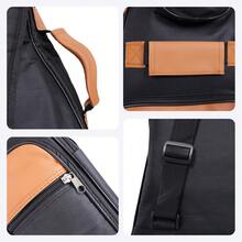 39" Electric Guitar Bag Soft Padded, Deluxe Black Water Resistant Guitar Case 10mm Soft Foam Guitar Backpack Guitar Gig Bag With 2 Large Storage Bags - màu đen - Xem 9