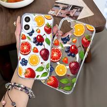 A Stylish Phone Case. Does Not Include Lanyard Or Stand. Strawberry Blueberry Fruit Print Pattern Premium Magnetic Phone Case. Compatible With 16e/16/15/14/13/12/11/ProMax/Pro/Plus/XSMax/XS/X, And Galaxy S22/S23/S24/S25/Plus/FE/Ultra. Fashionable Women's Summer Unique Transparent Cases. Shockproof, Drop-Proof, Ultra-Thin Design Acrylic+TPU Hard Back. Non-Yellowing Clear Protective Cover For Men, Women, And Girls. Protective Cases For [Unclear - Possibly "Pr" Or "Pr"]. - 清除 4 - 查看 8