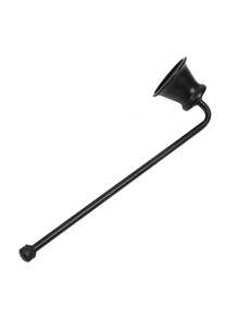 1pc Bell-Shaped Long-Handled Candle Snuffer, Stainless Candle Cover, Incense Candle Bell Cover, Candle Extinguisher, Household Tool, Essential Tool For Candle Lovers