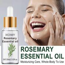 Xioimy 30ml 迷迭香精油，保湿发油，打造柔顺亮泽秀发，适合所有发质，沙龙级家庭护理，必备护发产品，迷迭香浸泡油，保湿发油，迷迭香发油 - 無色 - 查看 6