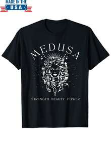 Medusa The Female Gaze | Strength Beauty Power T Shirt
