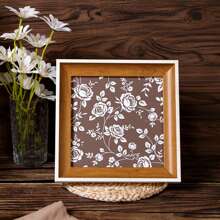 1/3/5/10pcs Customizable Slanted Edge Wooden Photo Frames, Vintage Frame, Fits 5"X 6" Photos, Tabletop Display, Home Decor, Lovely & Delicate. Personalized Gift, Couple Photo, Holiday/Birthday Gift.