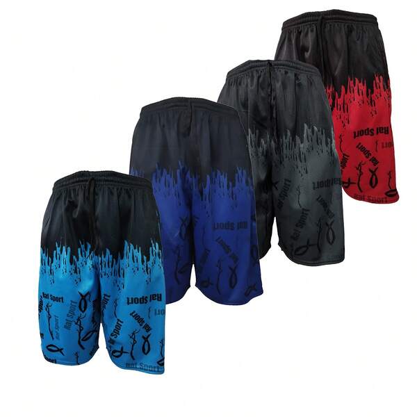 Bermudas Sport Masculina  Kit 4 Peças Raf