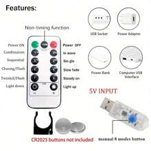 1pc 600 LED Window Curtain String Lights, USB Powered Fairy Lights For Indoor, Suitable For Wedding, Party, Birthday, Christmas, Holiday Decor