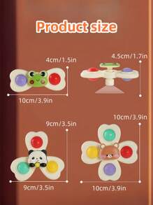 3 szt. przyssawek spinnerów, spinnerów dla niemowląt, spinnerów, zabawek sensorycznych, wczesnej edukacji, zabawek do kąpieli, krzeseł do jadalni, zabawek, prezentów urodzinowych dla chłopca i dziewczynki, odpowiednich do codziennego użytku, zabawek, zabawek do kąpieli, krzeseł do jadalni, zabawek, prezentów urodzinowych dla chłopca i dziewczynki, odpowiednich do codziennego użytku niemowląt