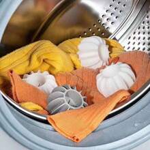 10入組洗衣球，適用於洗衣機去污和防糾結，神奇而有效的清潔工具 - 多色-顏色隨機 - 查看 5