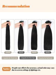 Jessie's Selection 20pcs/Pack 50g Tape In Hair Extensions Skin Weft Remy Silky Straight Seamless Invisible Tape Adhensive Human Hair Extensions For Volume Add Length Luxury Quality Affordable Cost Salon Quality, Perfect For Graduation, Anniversary, And Holiday Hairstyles, Holds Up Well (#4 Chocolate Brown) - S4 - 查看 6
