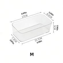 1 Pc Acrylic Desktop Organizer Display Box, Drawer Divider Storage Box, Multifunctional Vanity Makeup Cosmetic Organizer, Snack & Miscellaneous Storage Box Summer Necessity For Women Storage Organizer Gift Travel