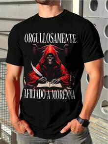 Playera Camiseta Afiliado A Morena LL Unisex Oversize - Negro - Ver 2
