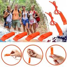15 Pzs Silbato De Emergencia Auxilio Supervivencia Rescate - Naranja - Ver 6