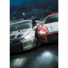 1 PIEZA Poster de pintura en lienzo de Necesidad de Velocidad, auto de rally de famosa en el mundo, arte vintage para decoración de salas de estar, dormitorios, comedores, con marco opcional, pósteres modernos, arte de pared, pinturas en lienzo - Multicolor - Ver 39