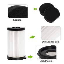 Filters And Sponges For Ariete Electric Broom Handy Force 2761 2759 RBT, Cecotec Conga Thunderbrush 520 550 560 Vacuum Cleaner