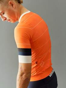 PNS CYCLING PNS Cycling Men'S Summer 2025 Quick-Dry Breathable Cycling Jersey, Single Top Bicycle Shirt, Mountain Bike Uniform, UV-Resistant & Moisture-Wicking, With Pockets,Pro Cycling Jersey For Sports & Outdoor
