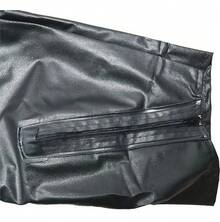 Capa de Chuva PVC Motoboy com Bolso Rm Moto - Preto - Visão 5