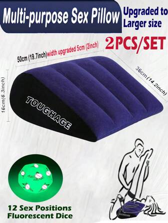 2025 Inflatable Sex Pillow, Sex Posture Assistance Support Pad, SM Product,Sex Sexy Sex Toys BDSM Sofa Sex Furniture Sex Pillow, Sexy Girl Body Orthopedic Wedge Sofa Sex Toy Couple Sex Cushion Couple Supplies Triangle Sex Pillow, Auxiliary Wedge Air Cushion Magic Game Posture Cushion Couple Sex Hammock Bedding, Multifunctional Body Pillow Waist Pillow Yoga Pillow Travel Posture Support Air Cushion Triangle Pillow
