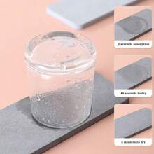 1pc Silica Gel Absorbent Pad, Waterproof Bathroom Countertop Vanity Sink Mat Protector Bathroom Accessories Bathroom Organizer Back To School
