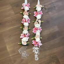 2 pezzi di ornamenti minimalisti per abito di laurea, ricordo di laurea, regalo speciale di laurea con benedizione araba, perfetto per la decorazione dell abito da cerimonia di laurea, decorazione per festa di laurea, decorazione per profumo di laurea (senza fiori)