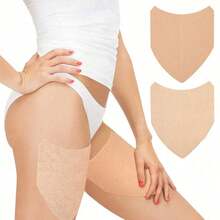 1/5/10/20/30/50Pcs Anti-Chafing Thigh Bands, To Prevent Invisible Chafing And Friction Injuries For Men And Women In Summer,Stretchy Patch For Women's Thighs And Legs, Comfortable And Protective, Waist Strap, Sticker, E-Face Waterproof Transparent Gel