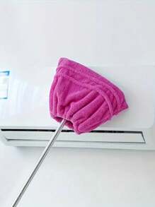 1pc Super Soft Microfiber Mop Head Cover - Suitable For Living Room, Bedroom, Bathroom And Floor Cleaning - Flat Floor Mop, Washable, Durable And Replaceable Mop, Dry And Wet Dual-Purpose, Easy To Clean, Cleaning Product, No Battery Required For Operation