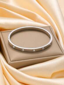 Vintage Fashion Floral Bracelet & Clover Bracelet Set, Minimalist Yet Chic Jewelry Suitable For Everyday Wear