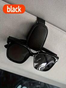 Pair Of Universal Sunshade Glasses]1 Pair Of Universal Car Sunshade Glasses Clips, Automatic Eyewear Frames, Vehicle Interior Accessories, Eyewear Storage StandFor Women Storage Organizer Travel Essentials Back To School