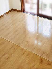1.0mm Thick Transparent Floor Mat, Carpet Protective Film, Wood Floor Protector, PVC Plastic Mat Pad, Waterproof & Washable For Home Use