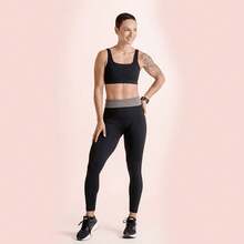 Women's Sports Top Max Lupo Seamless Gym New Launch - màu đen - Xem 7