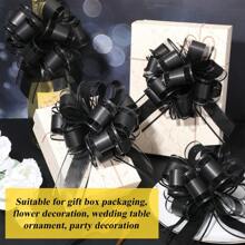 12pcs Ribbon Bow, Large Gift Wrapping Pull Bows For Wedding, Easter Gift, Party, Birthday Gift, Wedding Ribbon Bow, Wine Bottle, Used For Packaging Box, Flower Decoration, Anniversary Decoration, Mother's Day, Room Decor, Graduation, Teacher Gift