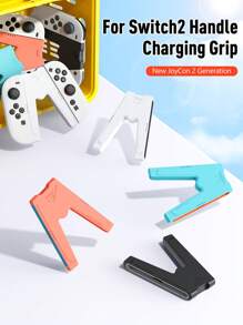 Compatible Switch 2 Game Controller Grip, New 2025 Model Game Console Accessories, Compatible With Switch NS2 Controller Charging Grip, Joycon 2 Magnetic Charging Dock, NS Second Generation With Shell Charging Grip, Switch/OLED Controller Stand