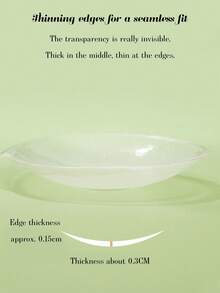 2 Pcs Flower Shaped Clear Silicone Breast Lift Tape, Invisible Silicone Nipple Shields To Push Up And Prevent Sagging, Stylish Wedding Nipple Stickers, Suitable For All Skin Tones