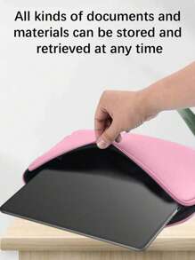 1 pieza Funda de laptop minimalista y elegante, cabe computadoras portátiles de 11"/13"/14"/15", tabletas