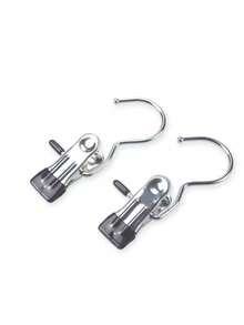 100/30/20/10/حبة منزقات ملابس من الفولاذ المقاوم للصدأ ، مثبت ملابس منفرد مع خطاف ، منزقات ملابس محمولة ، منظم خزانة ، شماعة ، ديكورات عيد الهالوين ، ملابس عيد الهالوين ، ديكورات الخريف ، ديكورات المهرجان ، غرفة النوم ، منظم ، تخزين المنزل ، بلوزة بيضاء نسائية ، بنطلون أسود نسائي ، ملابس الشتاء النسائية ، فستان