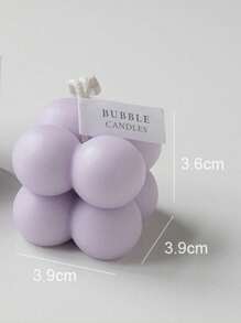 1pc Small Magic Cube Aromatherapy Candles Wholesale Birthday Souvenir Gifts Handmade Bubble Shaped Candles Cute Aromatherapy Candles, Autumn, Festivals, Holidays, Winter, Holidays, Festivals, Room Decoration, Gifts
