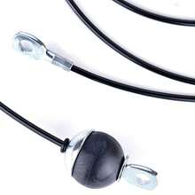 5mm Thick Upgraded Fitness Jump Rope, 55in/78in/98in/118in, Suitable For Home Gym Fitness Equipment, Includes LAT Pulldown Machine Accessories, Home Gym Pulley System Replacement Fitness Cable