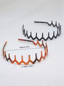 1/2 Women's Simple Basic Headbands, Wavy, Makeup Headband, Elegant Style Headbands, Hair Accessories Hairband Diadema Hair Hoop