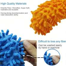 Slouchy Floor Cleaning Mop Slippers - Detachable And Washable Slouchy Mop Slipper Heads, Reusable Floor Cleaning Shoe Covers, Suitable For Bathroom, Home And School Cleaning Supplies